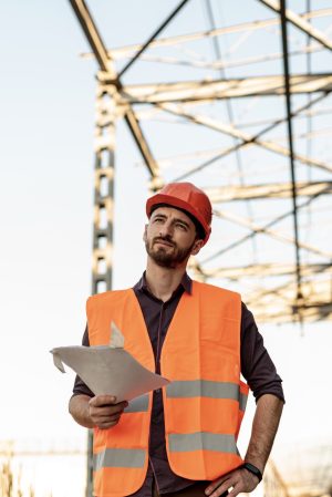 vista-dianteira-de-homem-segurando-plano Grande